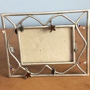 Picture frame with charms